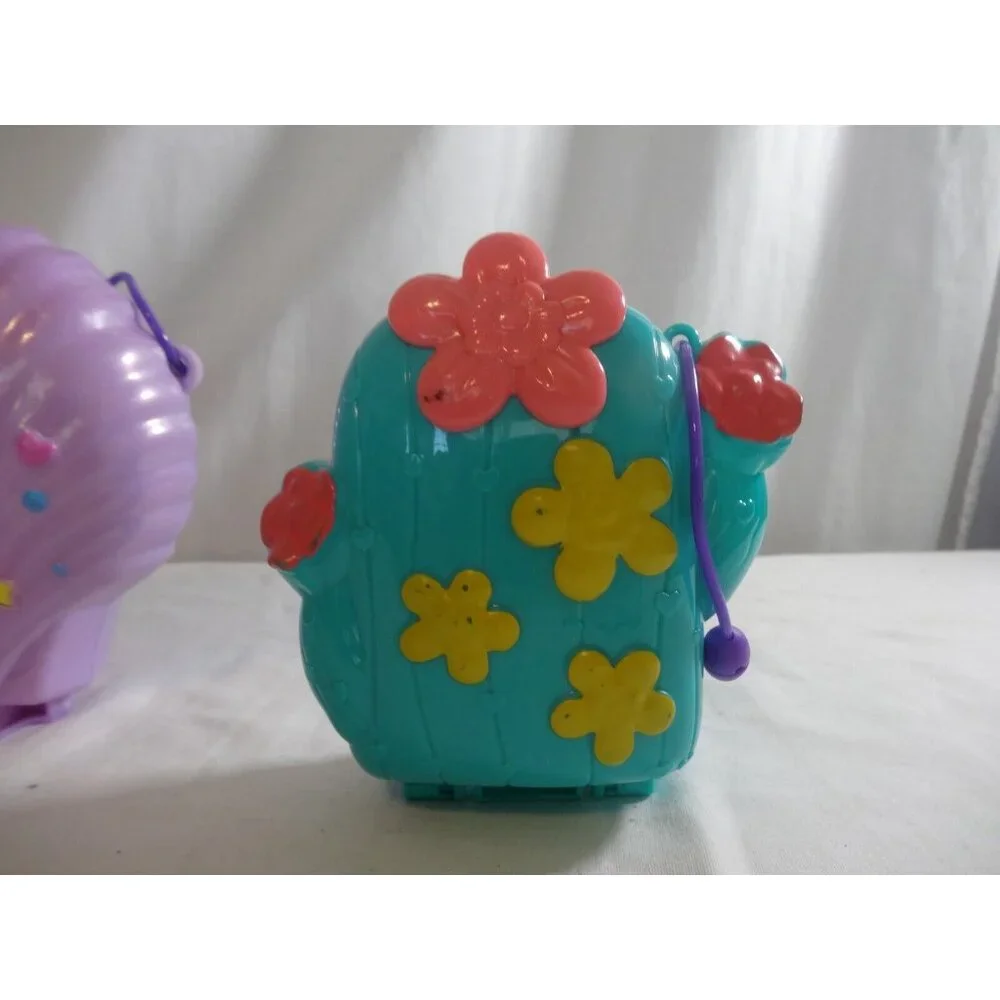 Polly Pocket Sea‎ Shell Purse Activity Ocean Playset 2019 + Cactus Cowgirl Ranch